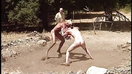 Bronzed Gods Wrestle Naked In Greek Games Videos Free Male Gay Porn