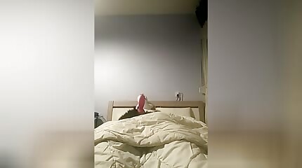 Showing off in bed - Homemade