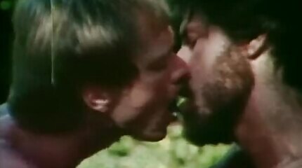 Vintage 1970s Gay Threeway in the Grass - THE SINS OF JOHNNY X